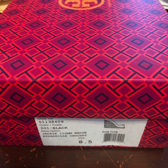 Tory Burch Jackie 110MM Wedge Espadrille Crochet - Picture 2 of 8